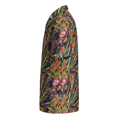 Button Shirt - Psychedelic Deep Space