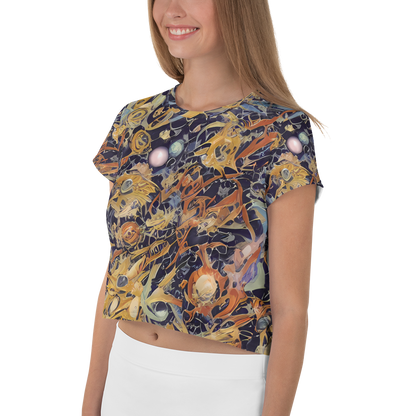 Women's Crop Tee - Quantum Symmetry