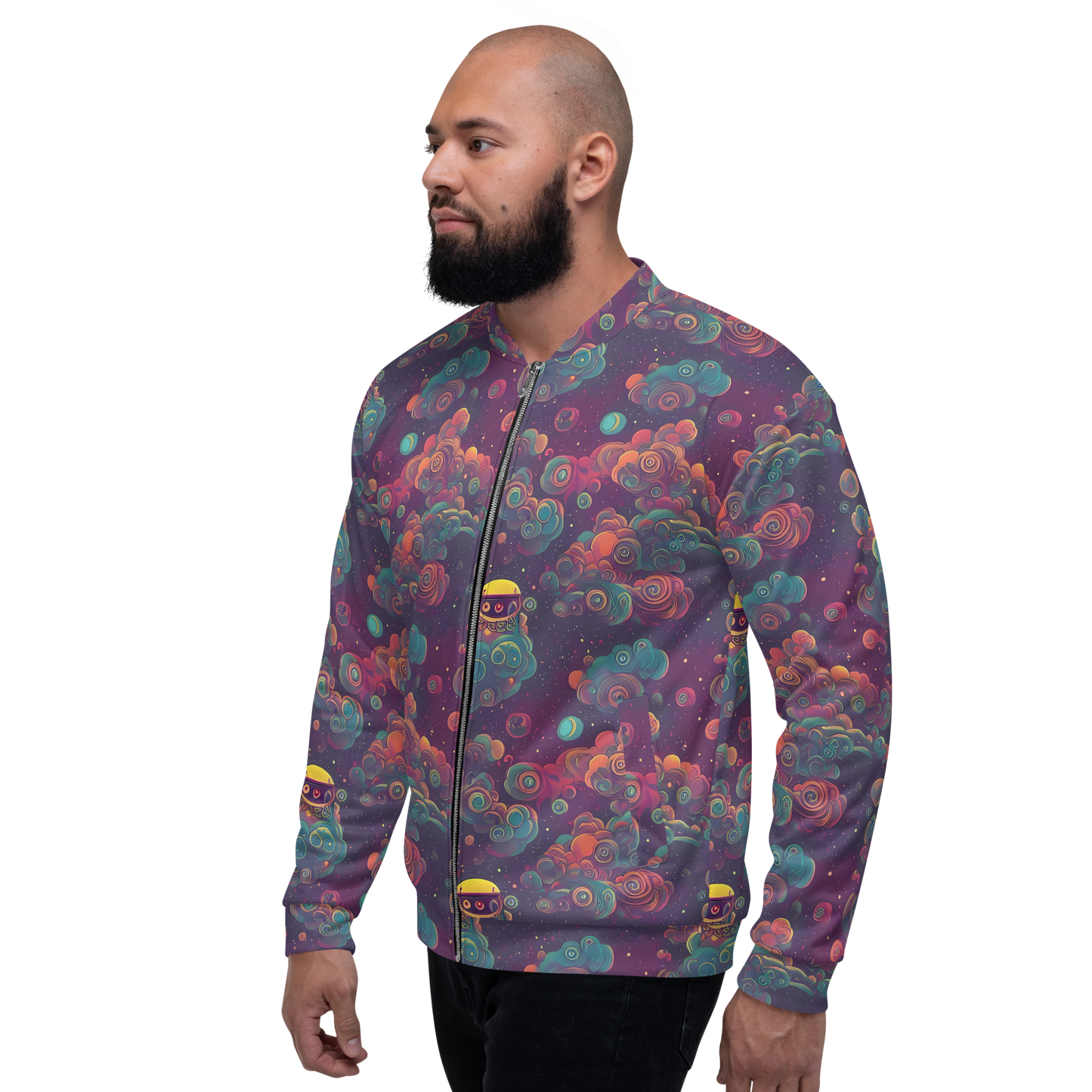 Bomber Jacket - Nebula Dreamscape