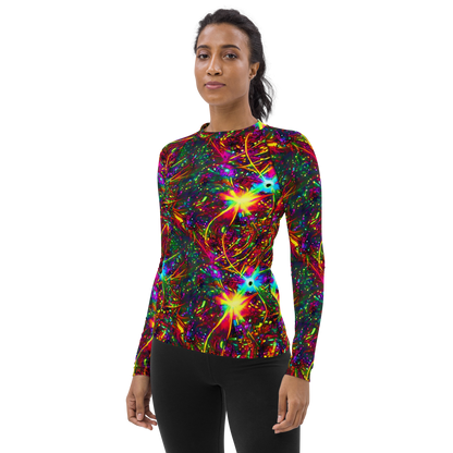 Women's Rash Guard - Stellar Burst