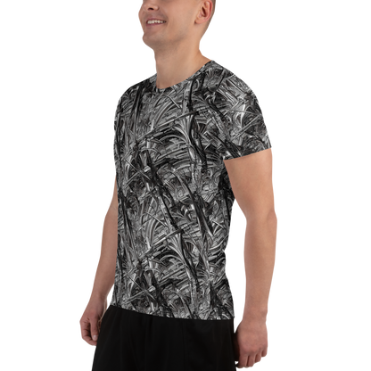 Men's Athletic T-Shirt - Gothic Whirlwind