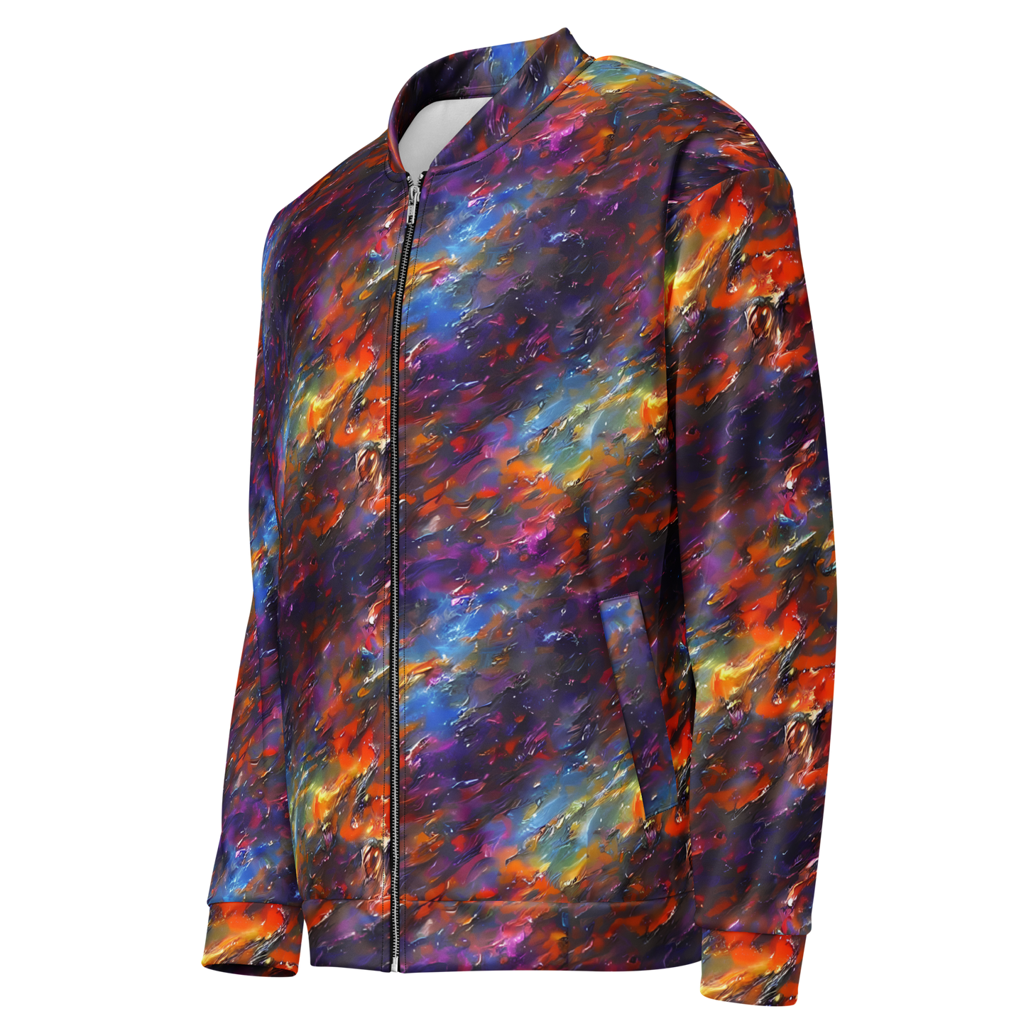 Bomber Jacket - Auroral Ripples