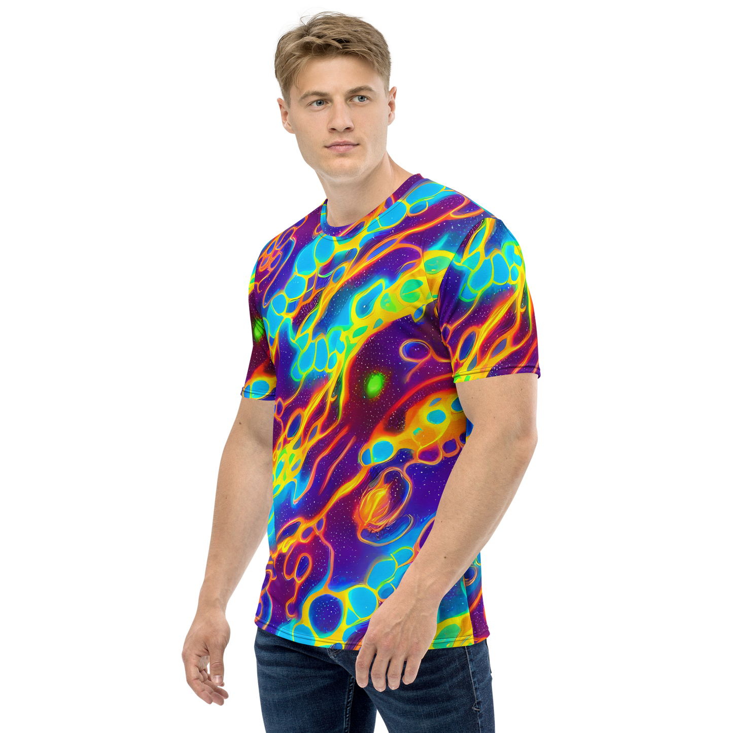 Men's Crew Neck T-Shirt - Endara Eclipse