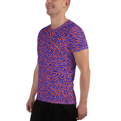 Men's Athletic T-Shirt - Sapphire Swirl