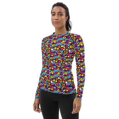 Women's Rash Guard - Stellar Circus