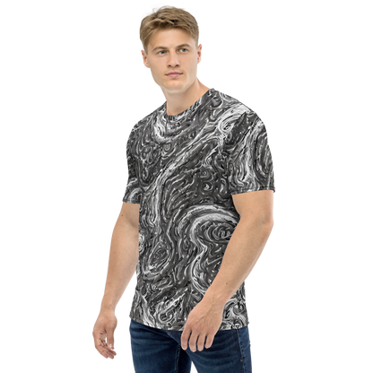 Men's Crew Neck T-Shirt - Nebulous Night