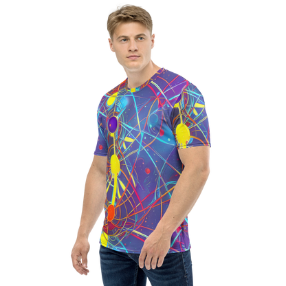 Men's Crew Neck T-Shirt - Quantum Lattice