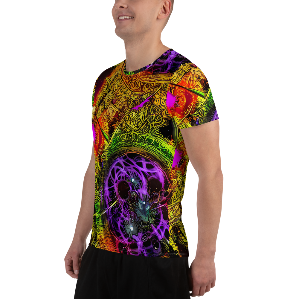 Men's Athletic T-Shirt - Neon Glyphworks