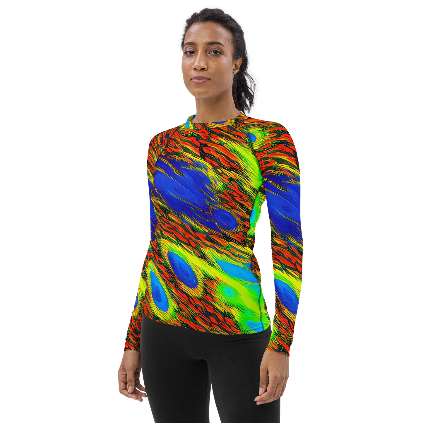 Women's Rash Guard - Hodgkin's Blaze