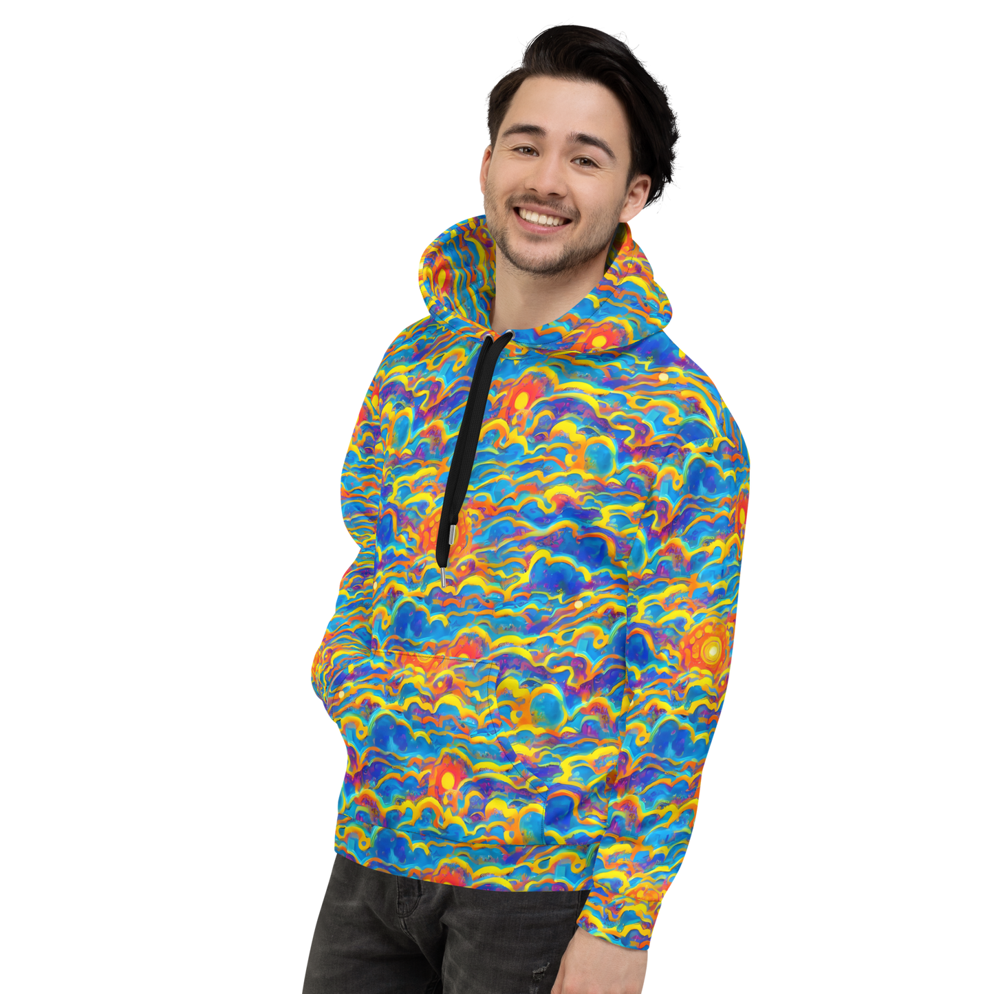 Hoodie - Chroma Ripple