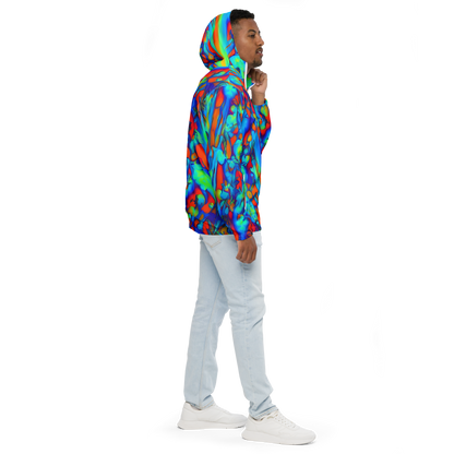 Men's Windbreaker - Vivid Virtuoso