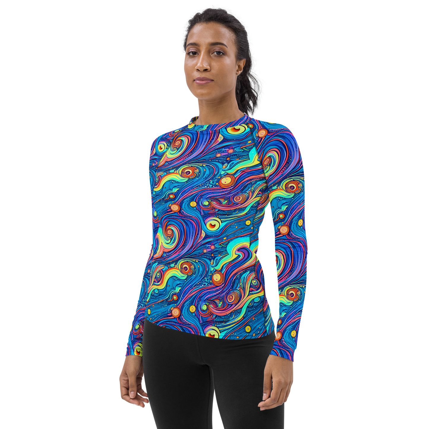 Women's Rash Guard - Echoes of Vortex