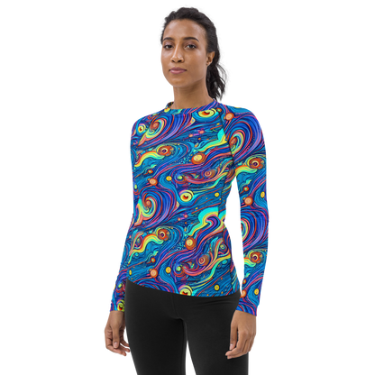 Women's Rash Guard - Echoes of Vortex