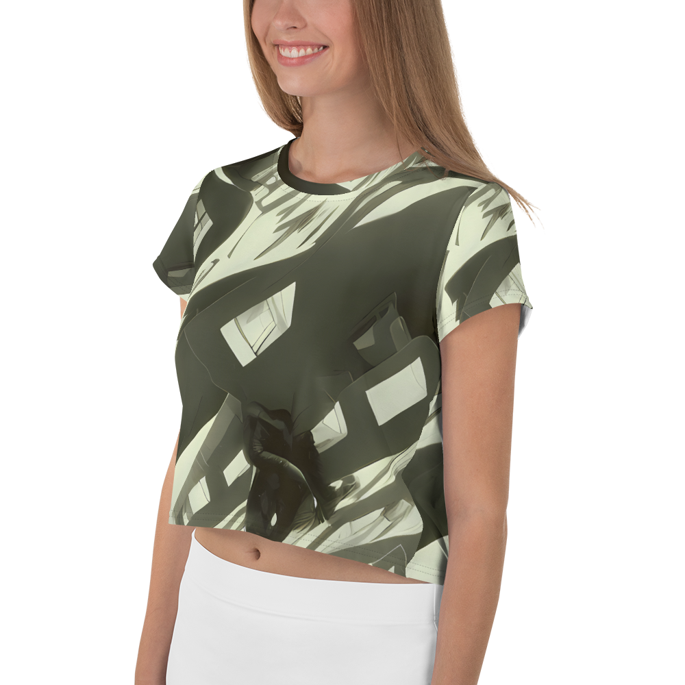 Women's Crop Tee - Shadow Stratum