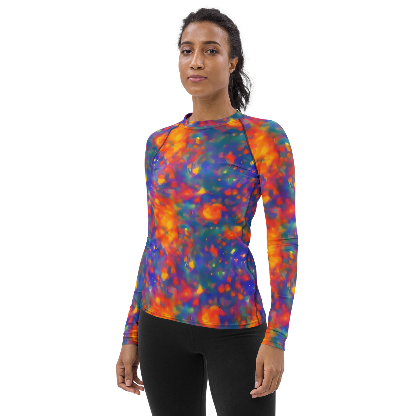 Women's Rash Guard - Nolde Nebula