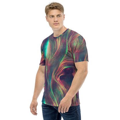 Men's Crew Neck T-Shirt - Temple Wave