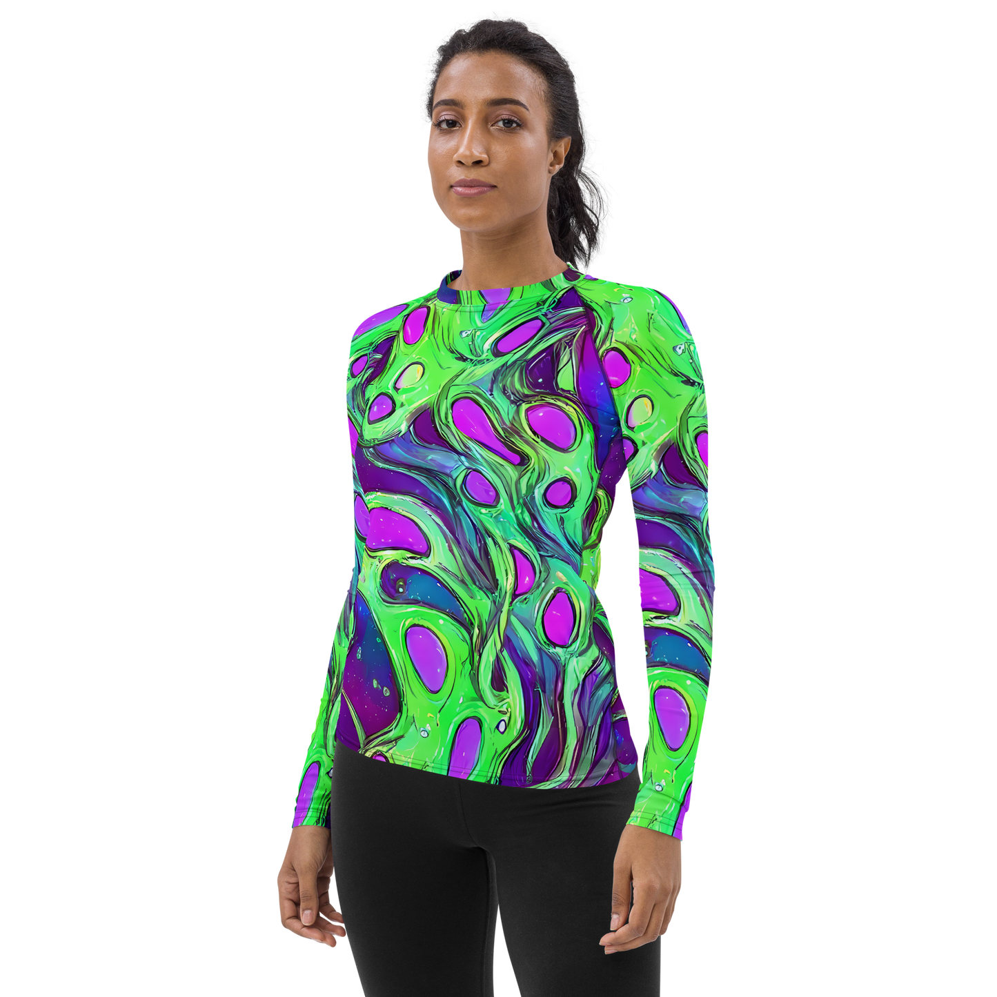 Women's Rash Guard - Funky Mutation