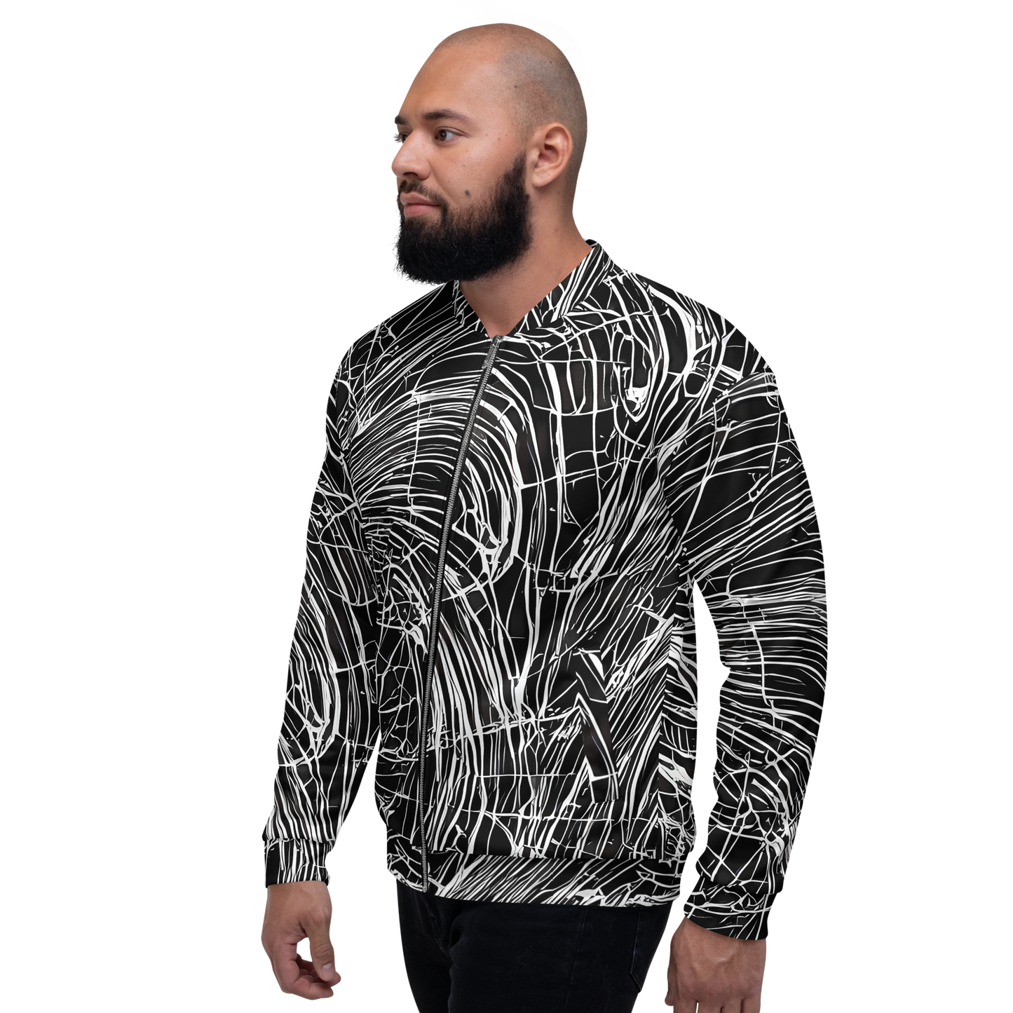 Bomber Jacket - Biomech Spiral