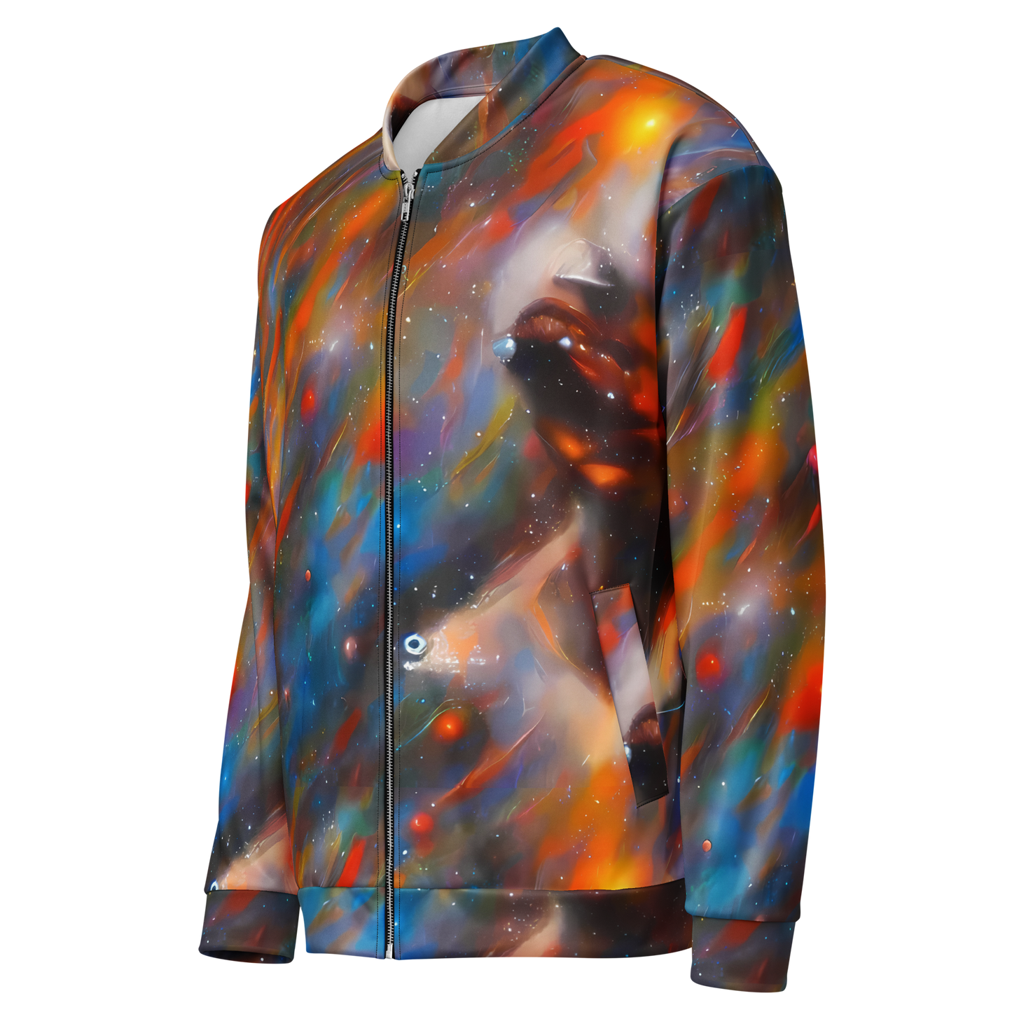 Bomber Jacket - Painterly Void