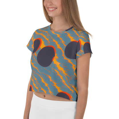 Women's Crop Tee - Flames of Gravity