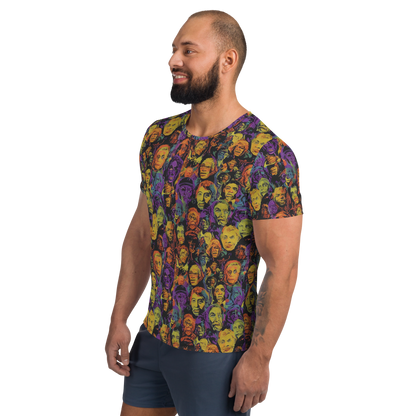 Men's Athletic T-Shirt - Kaleidoscopic Spirits