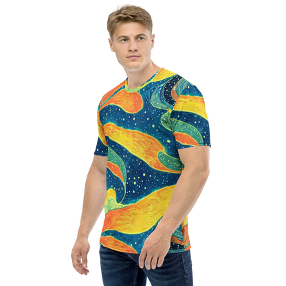 Men's Crew Neck T-Shirt - Celestial Harmony