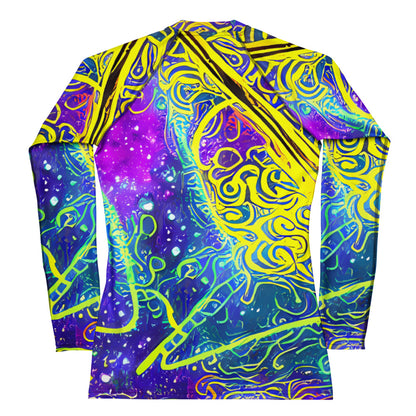 Women's Rash Guard - Spectrum Quest