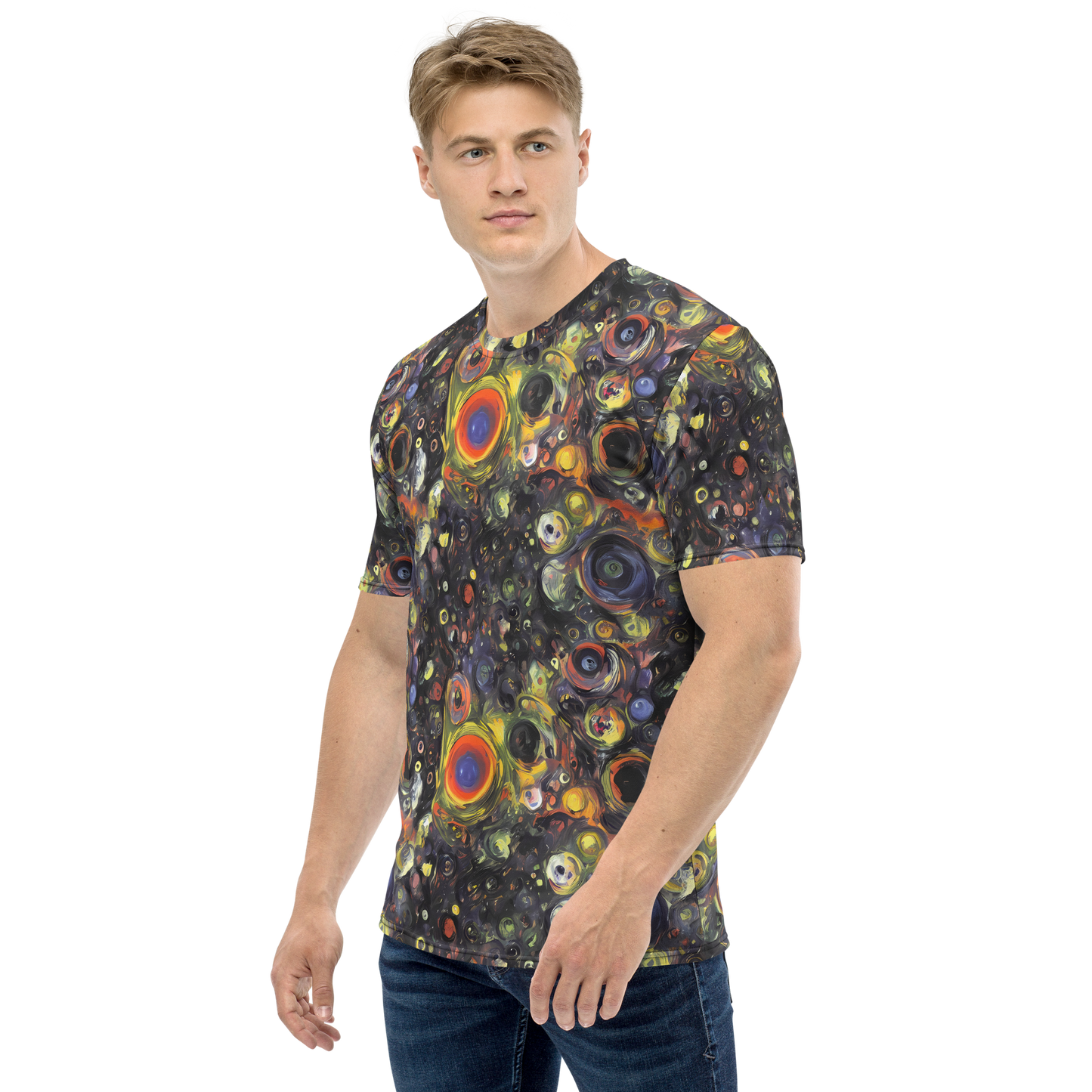 Men's Crew Neck T-Shirt - Stellar Spin