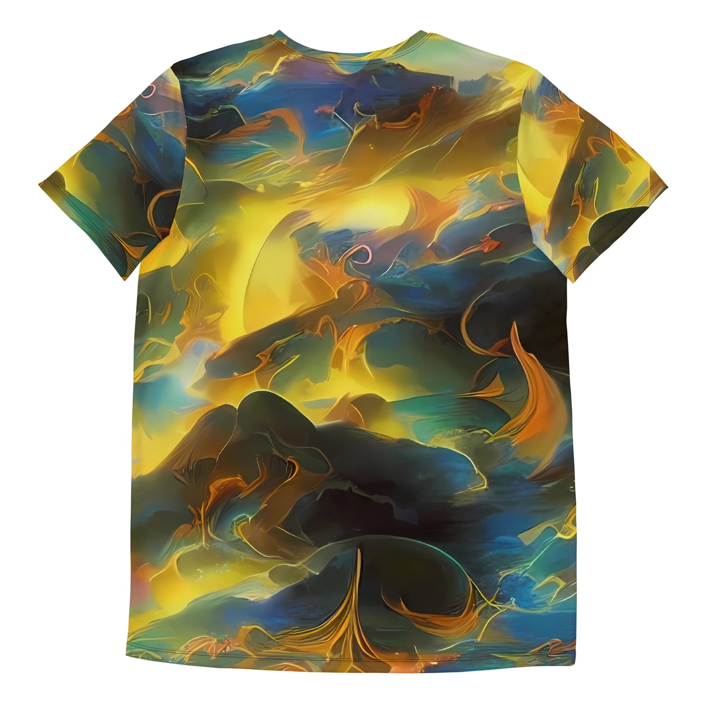 Men's Athletic T-Shirt - Ethereal Glow