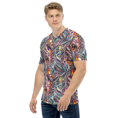 Men's Crew Neck T-Shirt - Prismatic Reverie