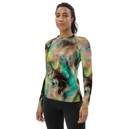 Women's Rash Guard - Enchanted Fusion