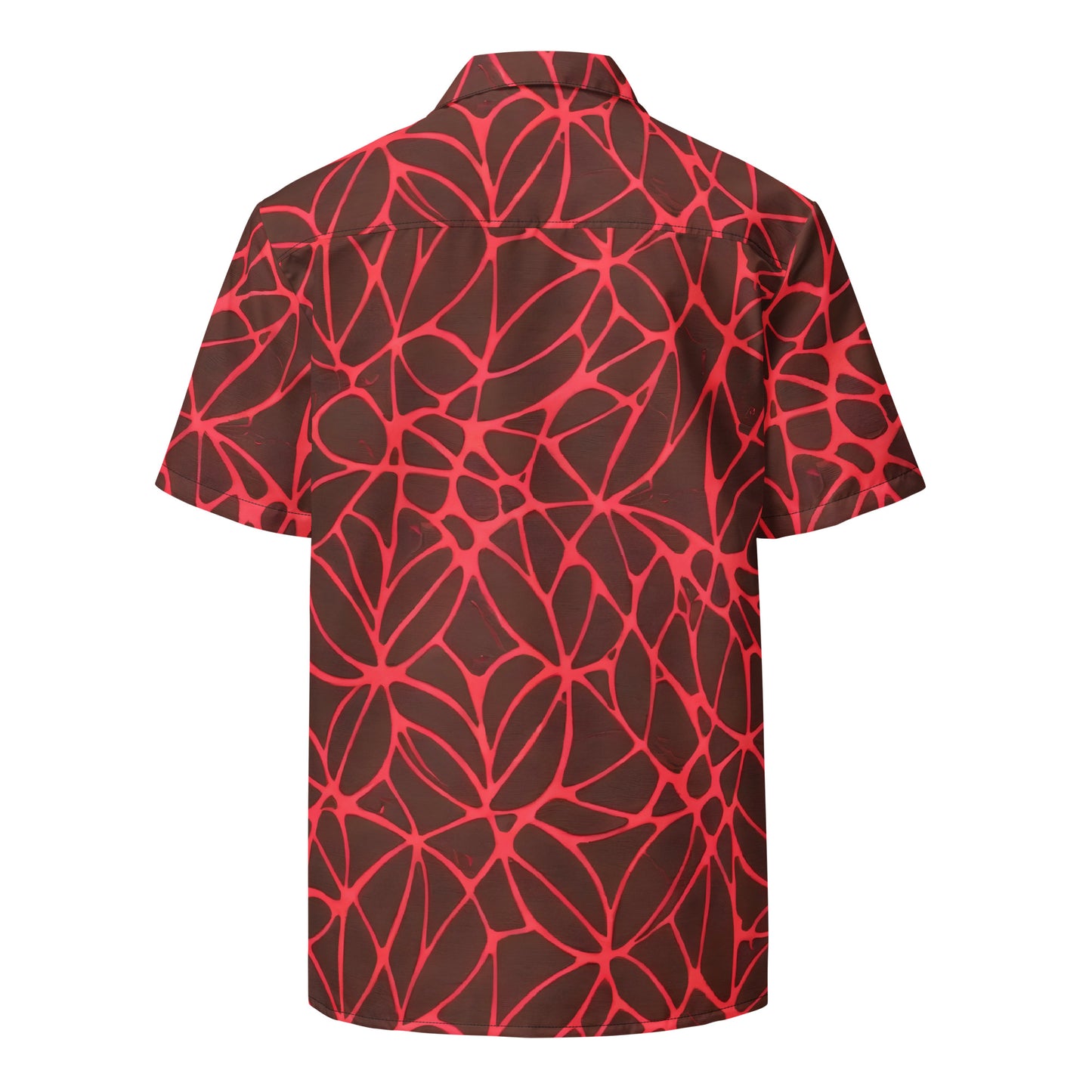 Button Shirt - Scarlet Vines