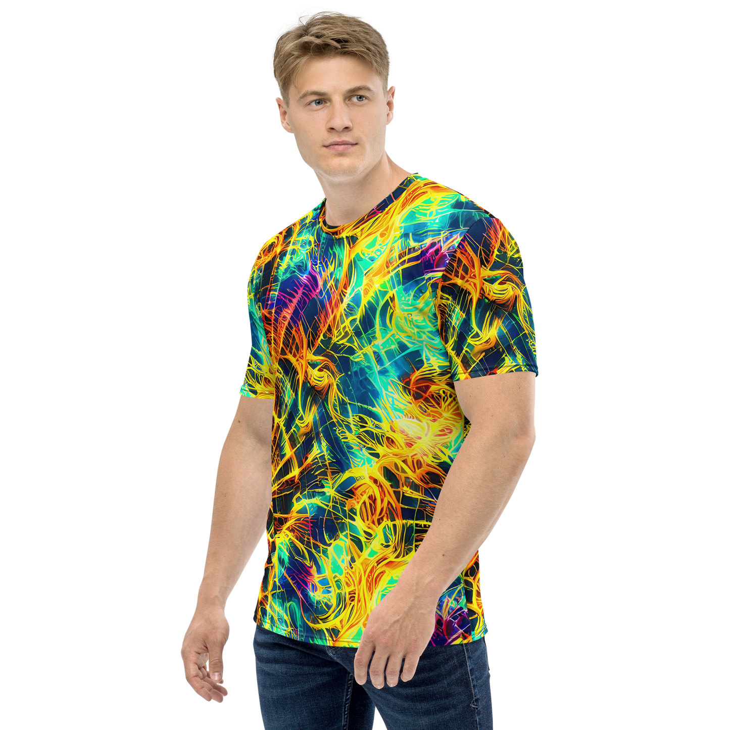 Men's Crew Neck T-Shirt - Kapp's Kaleidoscope