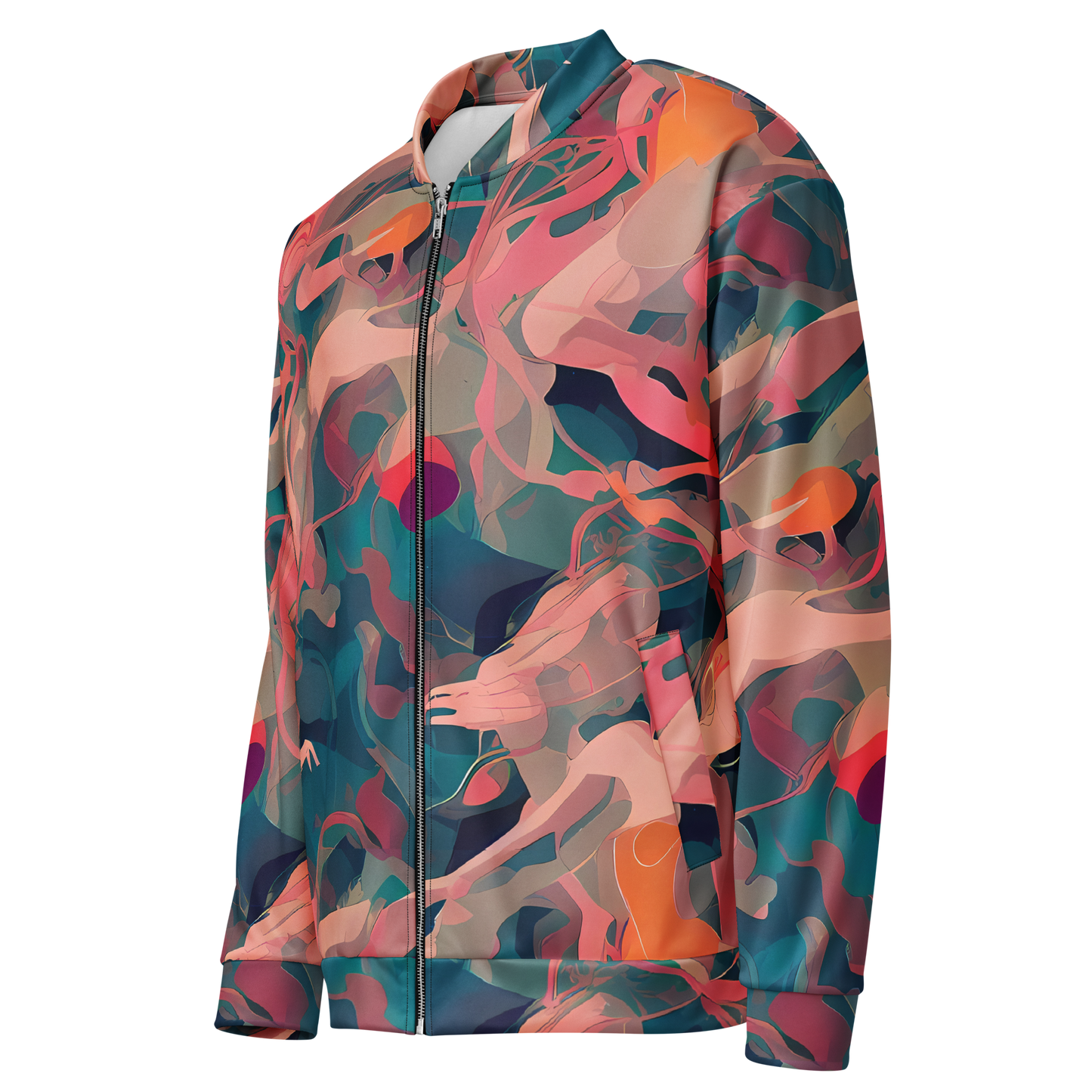 Bomber Jacket - Chromatique Swirl