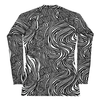 Women's Rash Guard - Tidal Tangle