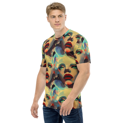 Men's Crew Neck T-Shirt - Astral Reflections