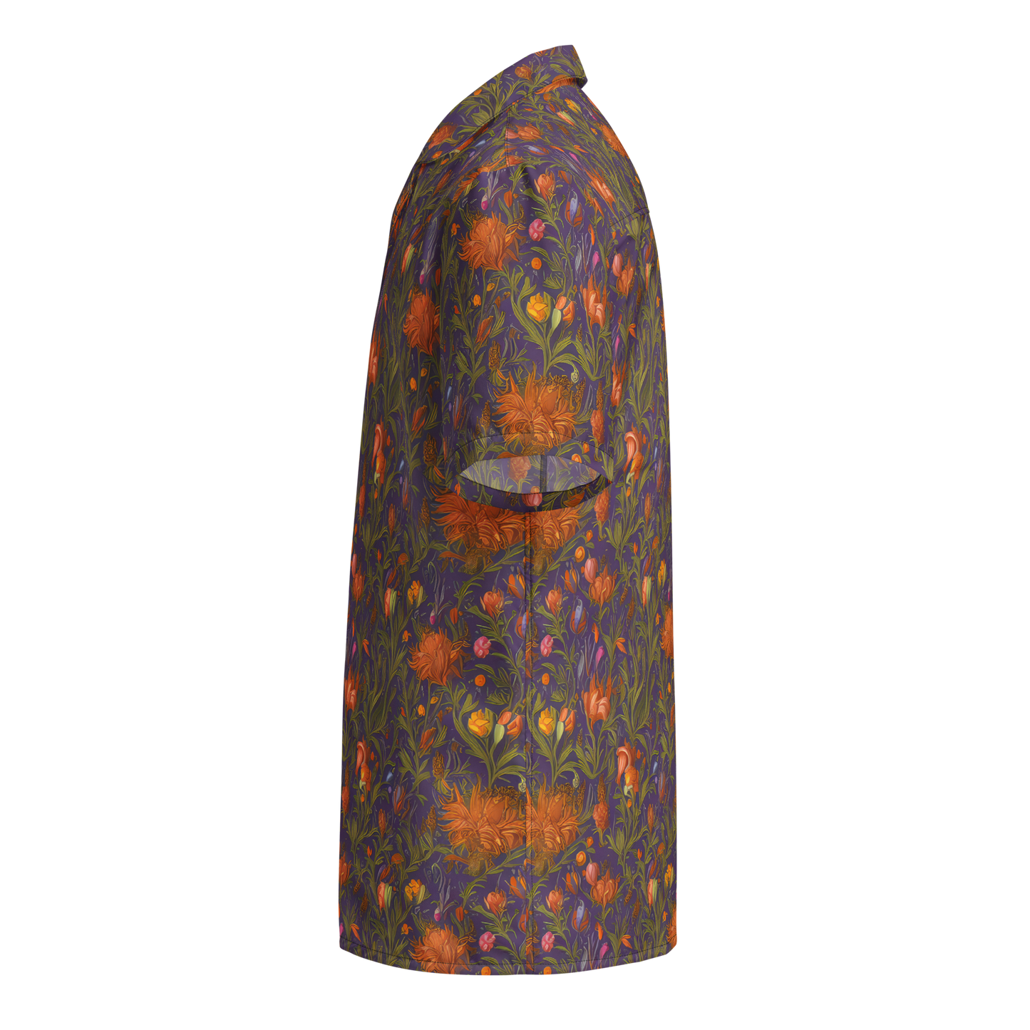 Button Shirt - Botanical Nebula