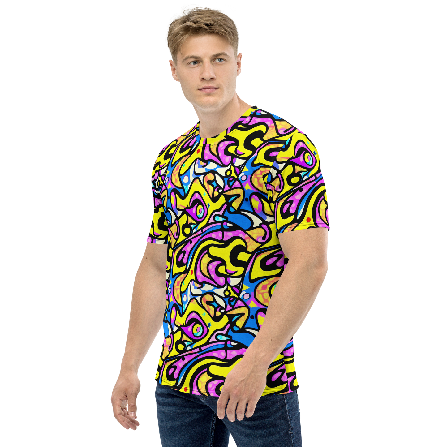 Men's Crew Neck T-Shirt - Britto's Odyssey