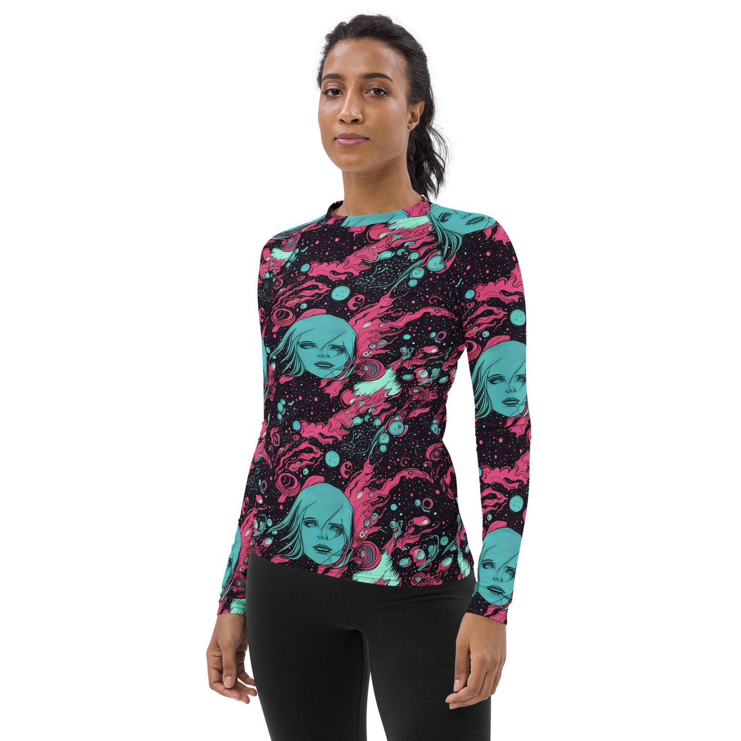 Women's Rash Guard - Spectral Dreamer