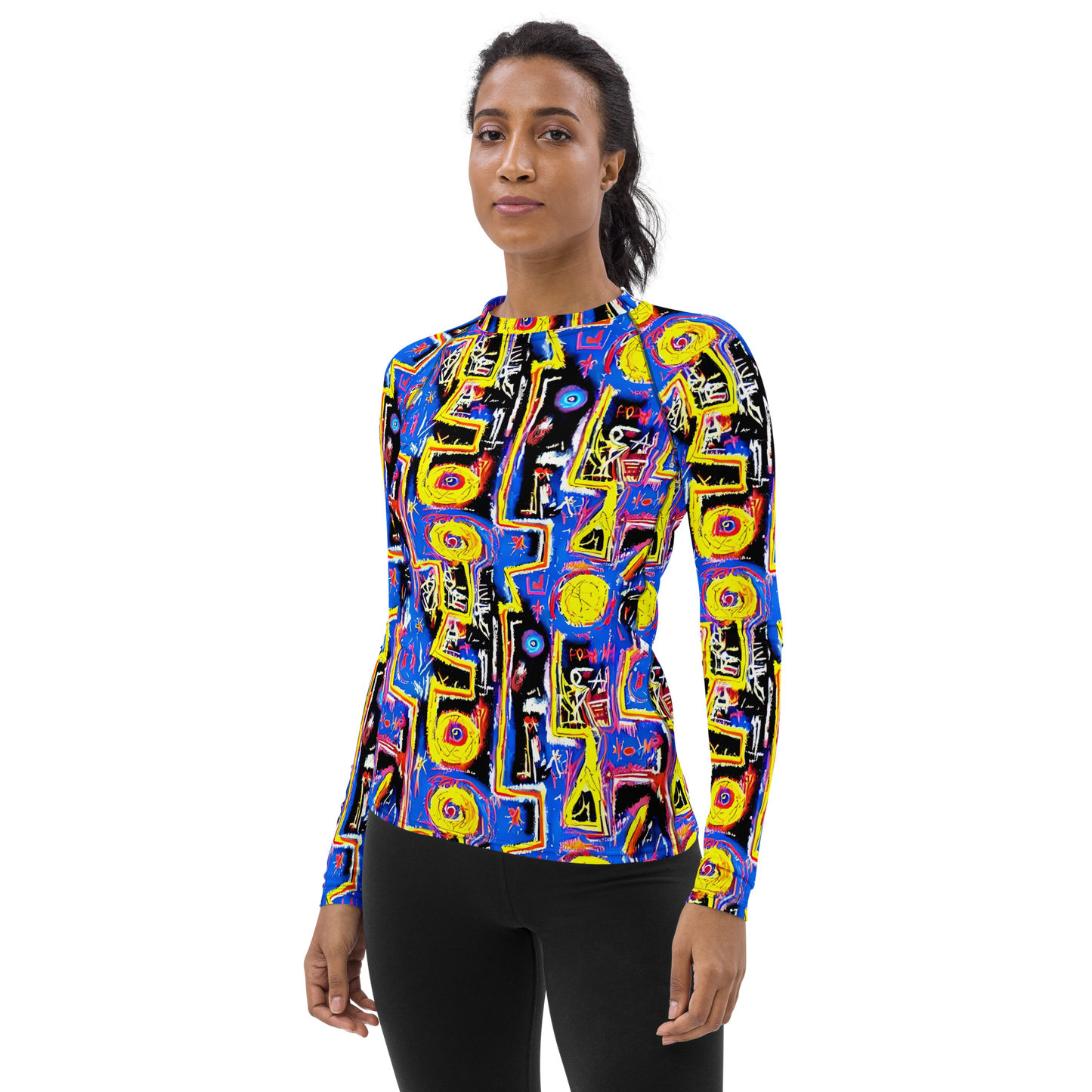 Women's Rash Guard - Radiant Mayhem