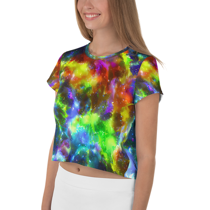 Women's Crop Tee - Neer Nebula