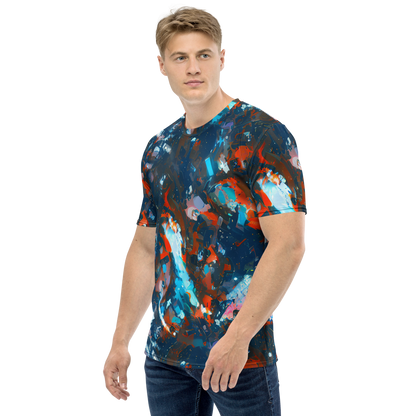 Men's Crew Neck T-Shirt - Ghenie's Whirl