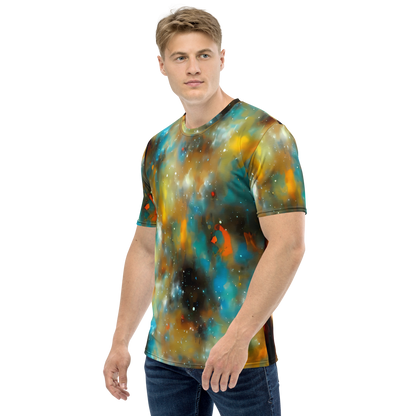 Men's Crew Neck T-Shirt - Abstract Tapestries