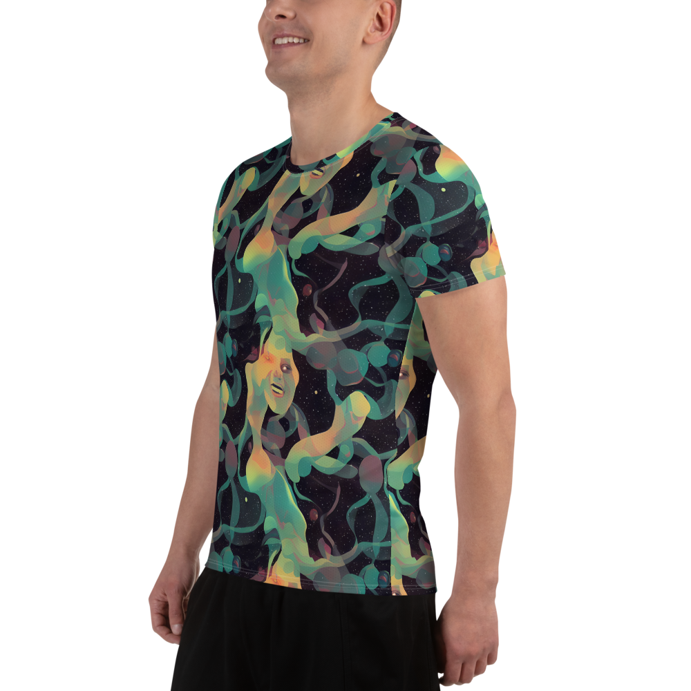 Men's Athletic T-Shirt - Astral Rhythms