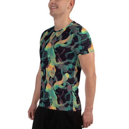 Men's Athletic T-Shirt - Astral Rhythms