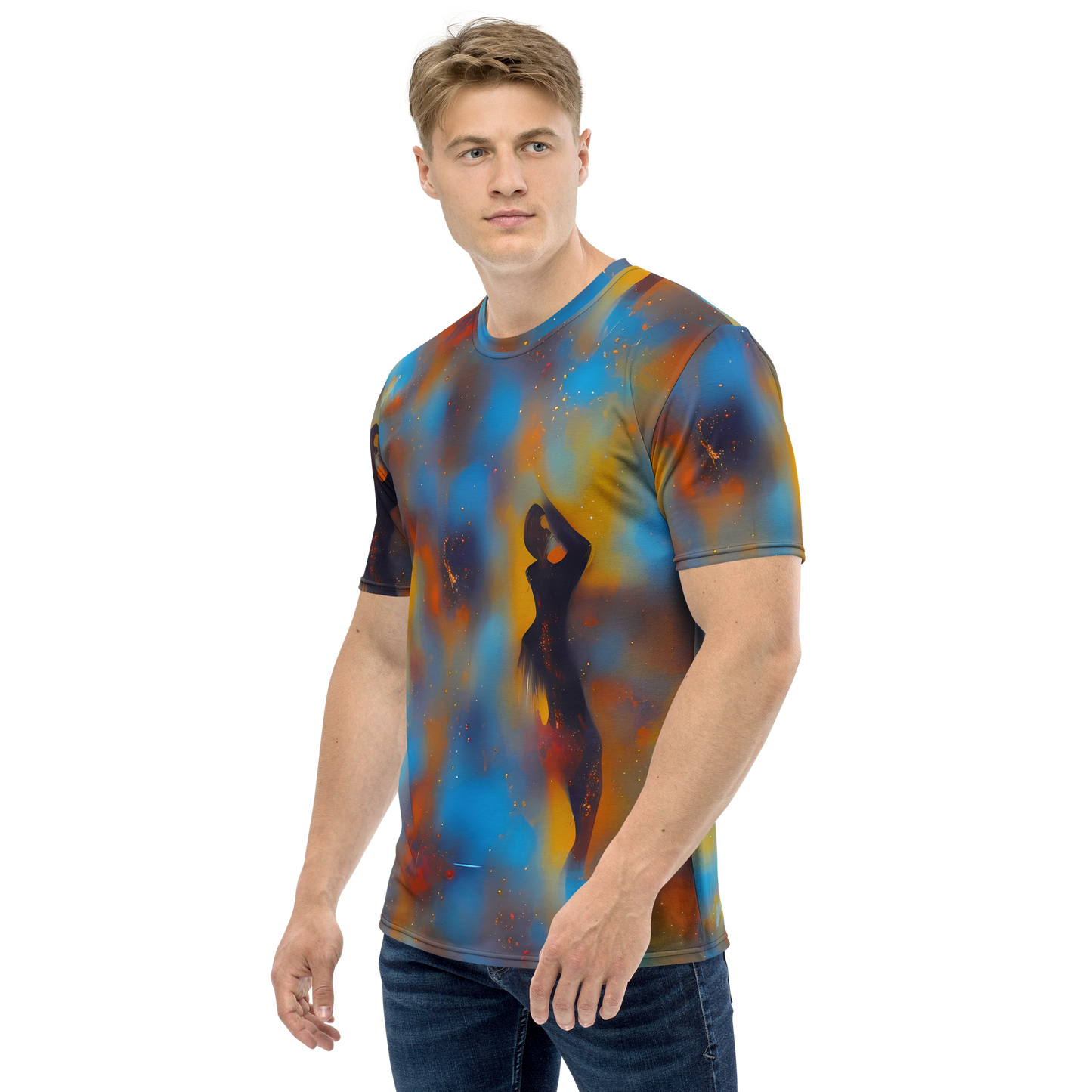 Men's Crew Neck T-Shirt - Vivid Whisper