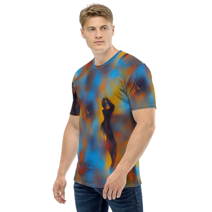 Men's Crew Neck T-Shirt - Vivid Whisper