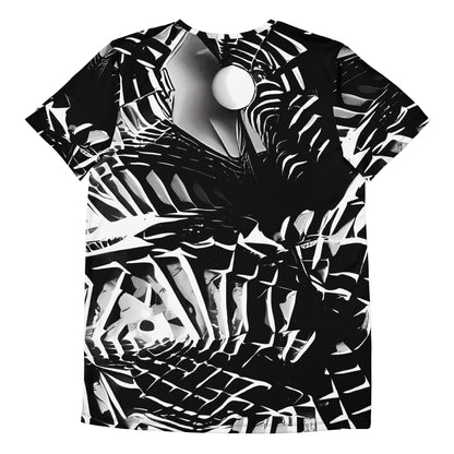 Men's Athletic T-Shirt - Illusion Vortex