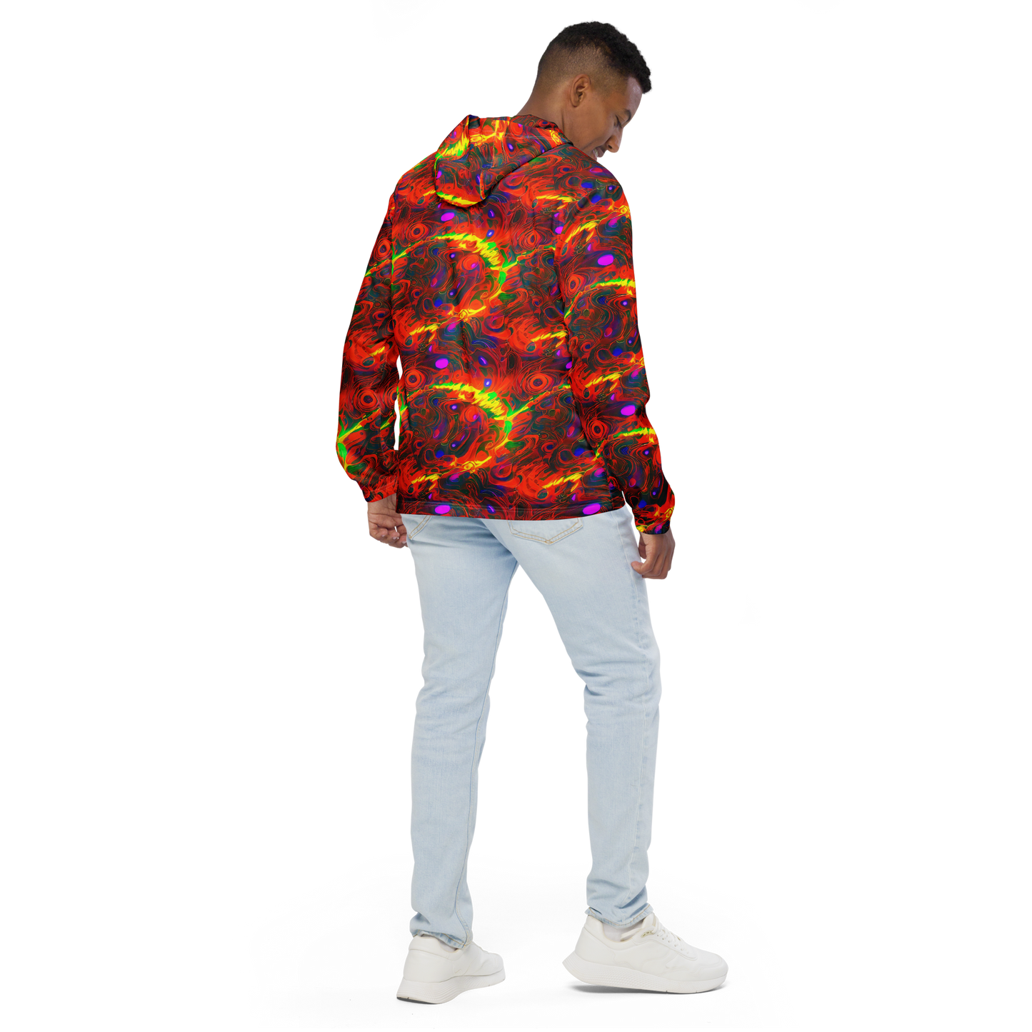 Men's Windbreaker - Blampied Blaze