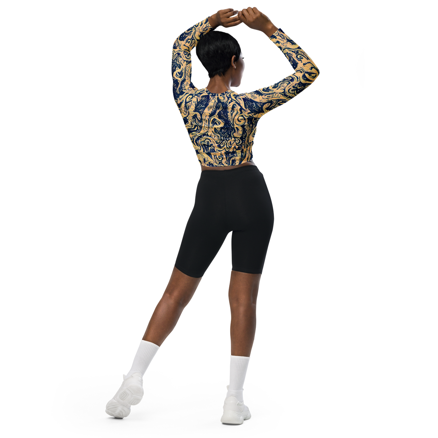 Long Sleeve Crop Top - Doré Dreams